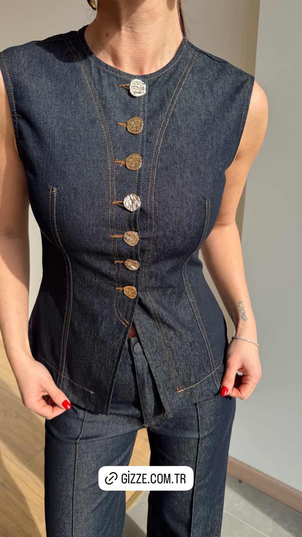 Denim on denim set