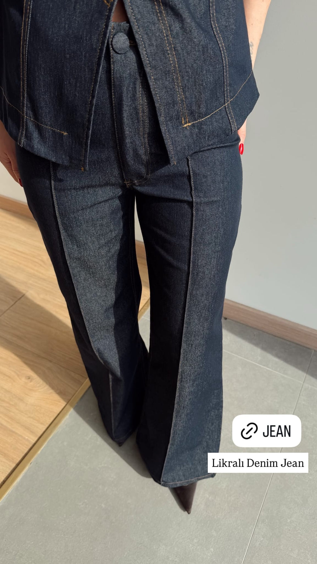 Denim on denim set