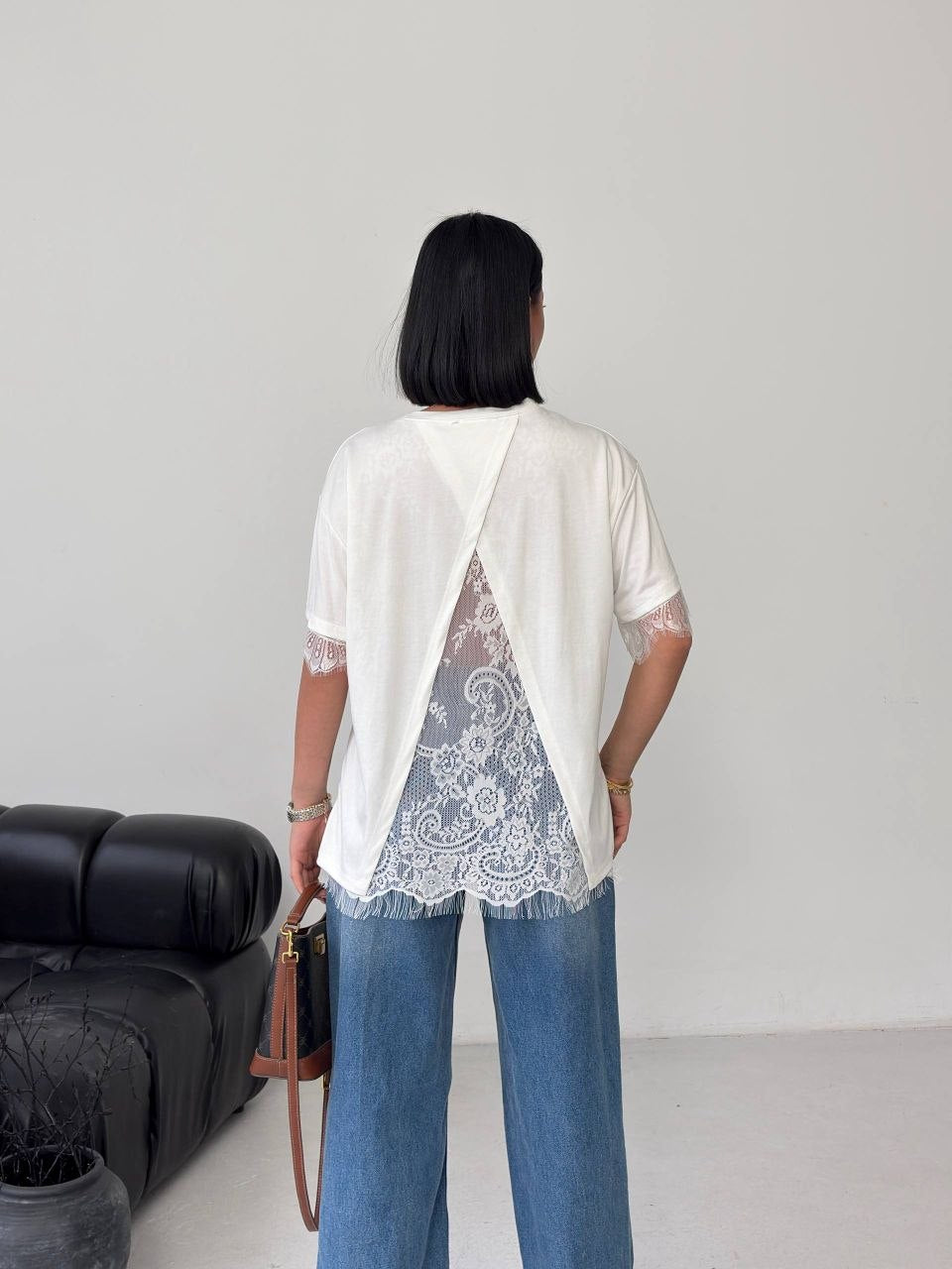 White Lace Top
